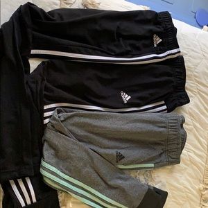3 Adidas Track Pants Size Small